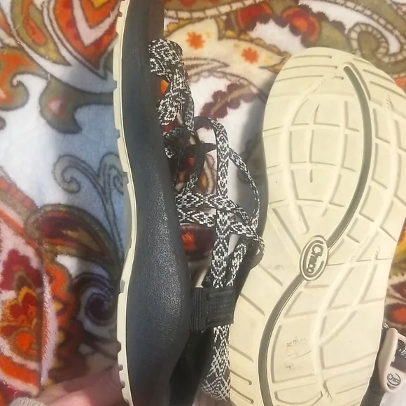 Chaco Z Cloud X2-Cream/Black-Size 10 - Picture 6 of 16